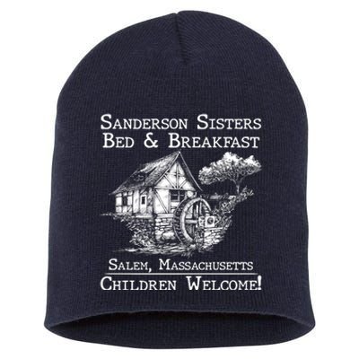 Funny Vintage Sanderson Sisters Bed And Breakfast Short Acrylic Beanie