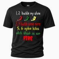 Funny Viral Song 1 2 Buckle My Shoe Cooling Performance Crew T-Shirt