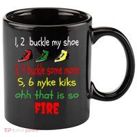Funny Viral Song 1 2 Buckle My Shoe 11oz C Handle Ceramic Mug