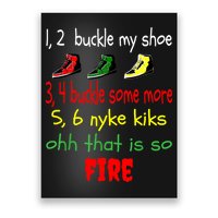 Funny Viral Song 1 2 Buckle My Shoe Poster