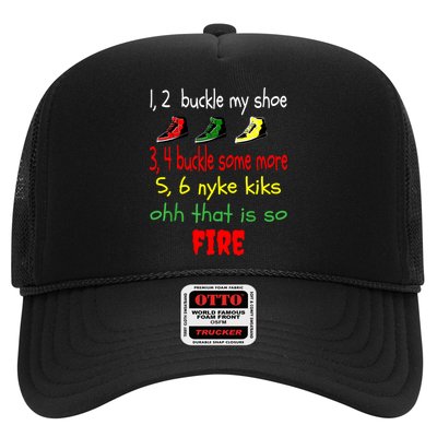 Funny Viral Song 1 2 Buckle My Shoe Trucker Hat