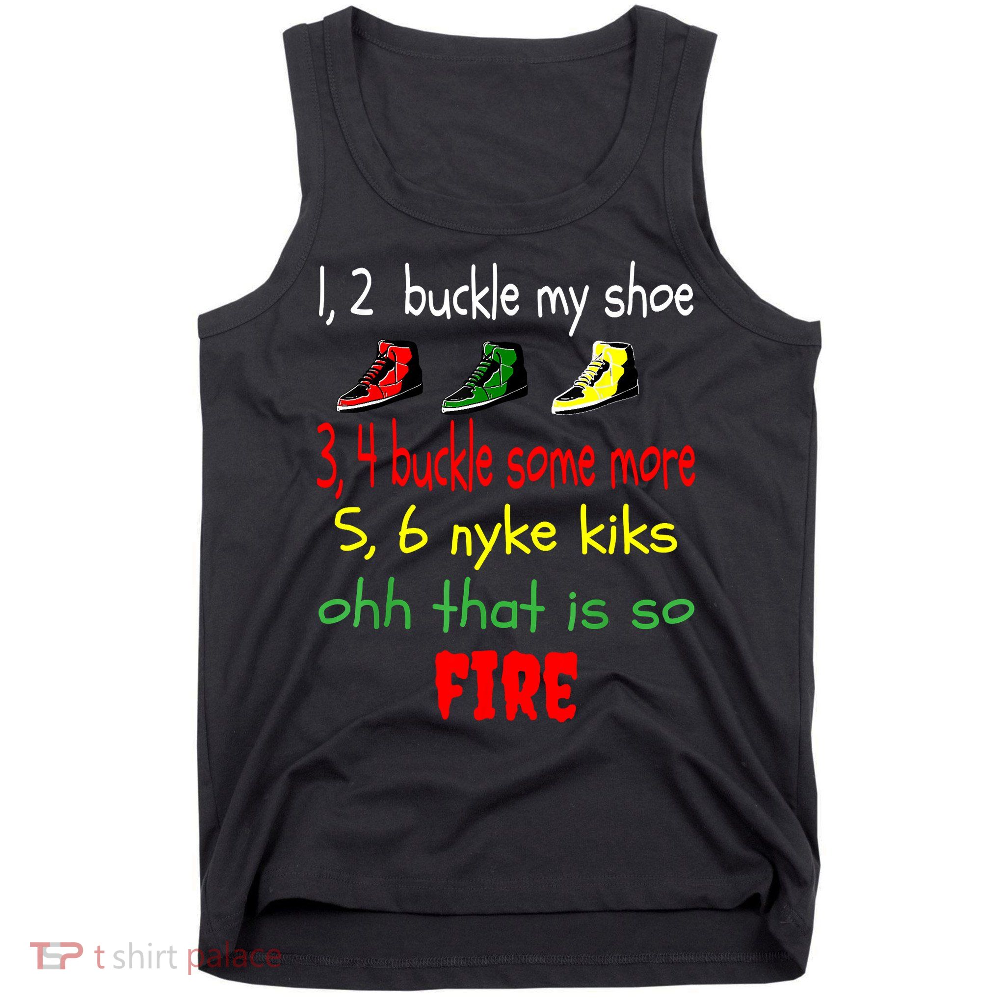 Funny Viral Song 1 2 Buckle My Shoe Tank Top