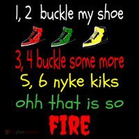Funny Viral Song 1 2 Buckle My Shoe Zip Tote Bag
