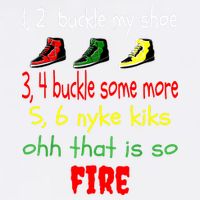 Funny Viral Song 1 2 Buckle My Shoe Garment-Dyed Sweatshirt