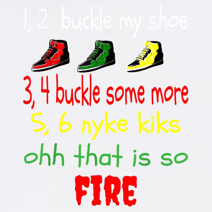 Funny Viral Song 1 2 Buckle My Shoe Garment-Dyed Sweatshirt
