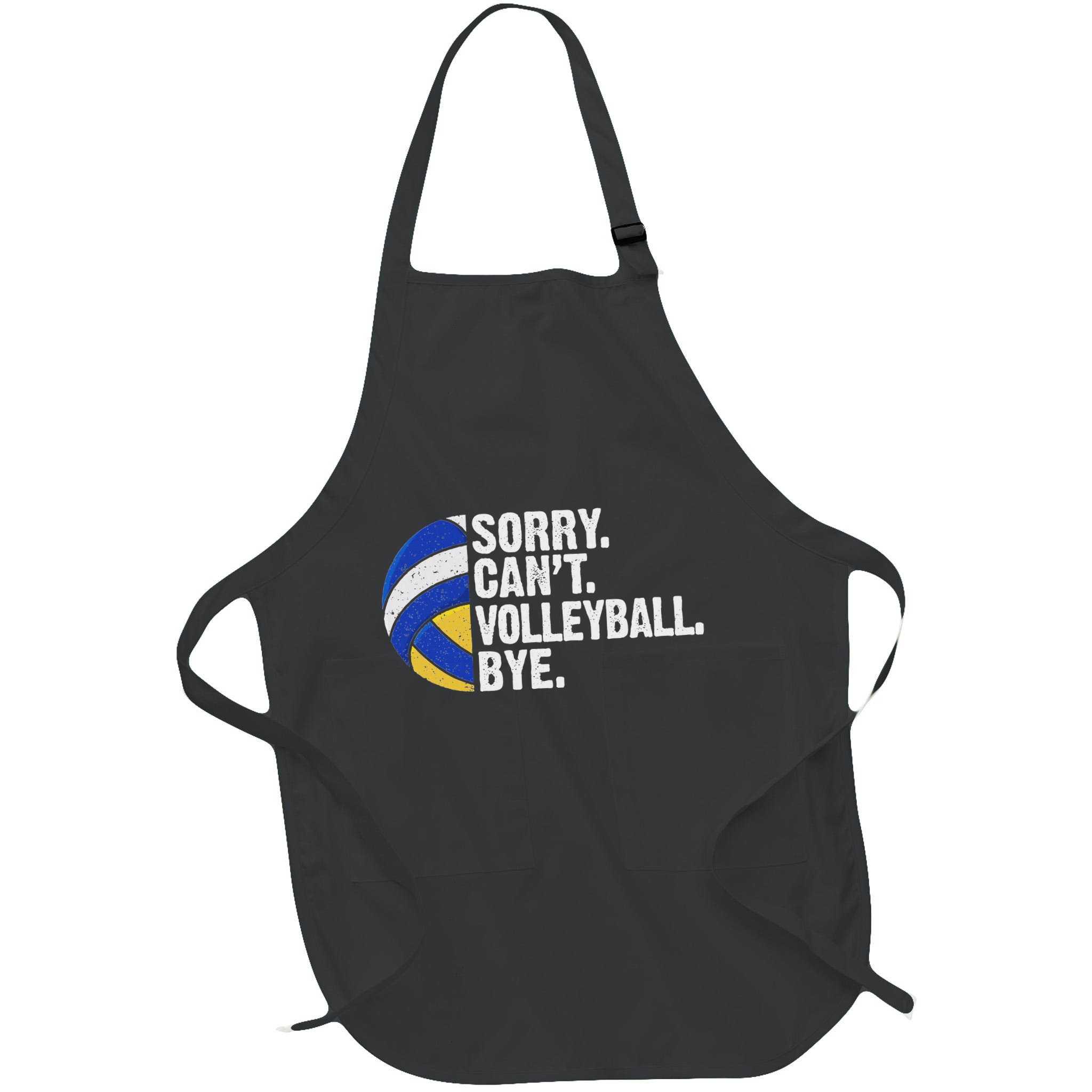 Funny Volleyball Sorry Cant Volleyball Bye Volleyball Lover Apron