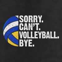 Funny Volleyball Sorry Cant Volleyball Bye Volleyball Lover Beanie