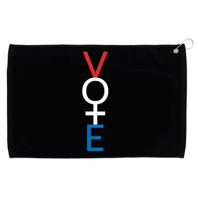 Feminist Vote Shirt Red White Blue Voting Election Grommeted Golf Towel