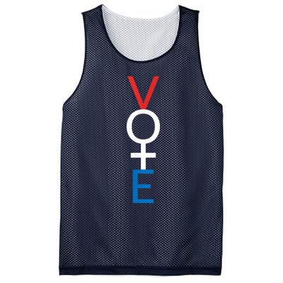 Feminist Vote Shirt Red White Blue Voting Election Mesh Reversible Basketball Jersey Tank