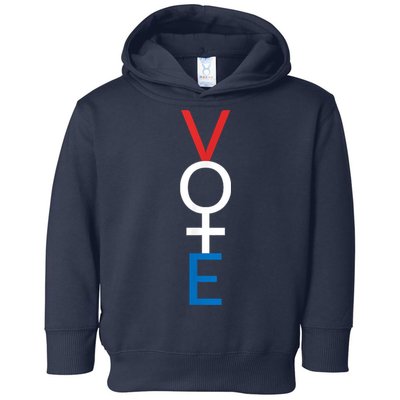 Feminist Vote Shirt Red White Blue Voting Election Toddler Hoodie