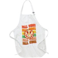 Falls Vibes Smile Face Retro Colorful Apron