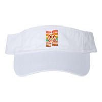 Falls Vibes Smile Face Retro Colorful Visor