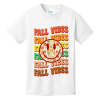 Falls Vibes Smile Face Retro Colorful Kids T-Shirt