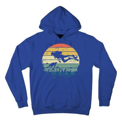 Funny Vintage Scuba Diving Dive Diver Meaningful Gift Tall Hoodie