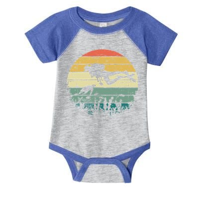 Funny Vintage Scuba Diving Dive Diver Meaningful Gift Infant Baby Jersey Bodysuit