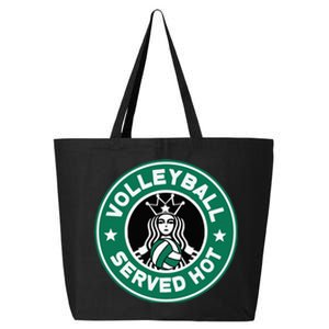 Funny Volleyball Served Hot Perfect N Players 25L Jumbo Tote