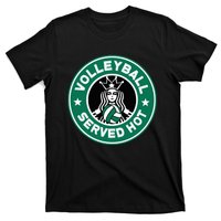 Funny Volleyball Served Hot Perfect Players T-Shirt