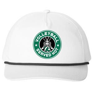 Funny Volleyball Served Hot Perfect Players Snapback Five-Panel Rope Hat