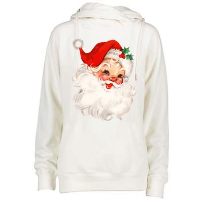 Funny Vintage Santa Claus Matching Family Christmas Pajamas Meaningful Gift Womens Funnel Neck Pullover Hood