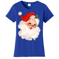 Funny Vintage Santa Claus Matching Family Christmas Pajamas Meaningful Gift Women's T-Shirt