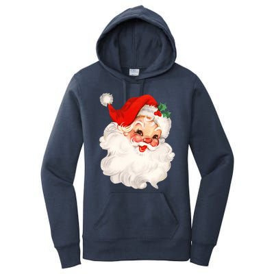 Funny Vintage Santa Claus Matching Family Christmas Pajamas Meaningful Gift Women's Pullover Hoodie