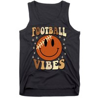 Football Vibes Smile Face Retro Tank Top