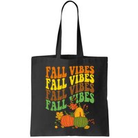 Fall Vibes Season Retro Pumpkin Bag