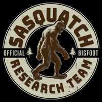 Funny Vintage Sasquatch Research Team Emblem Tall T-Shirt
