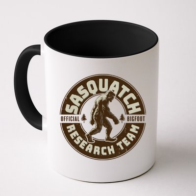 Funny Vintage Sasquatch Research Team Emblem Mug