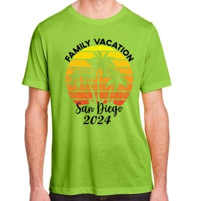 Family Vacation San Diego 2024 Matching Family Beach Adult ChromaSoft Performance T-Shirt