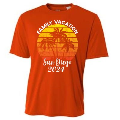 Family Vacation San Diego 2024 Matching Family Beach Cooling Performance Crew T-Shirt