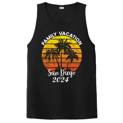 Family Vacation San Diego 2024 Matching Family Beach PosiCharge Competitor Tank