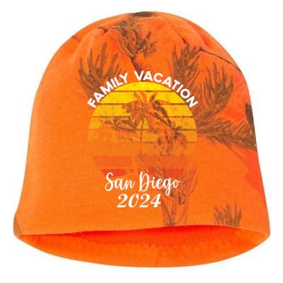 Family Vacation San Diego 2024 Matching Family Beach Kati - Camo Knit Beanie