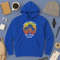 Family Vacation San Diego 2024 Matching Family Beach Hoodie