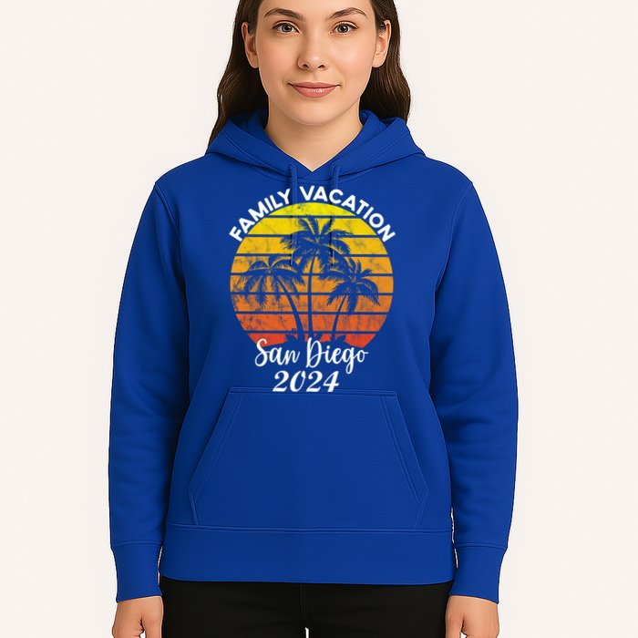 Family Vacation San Diego 2024 Matching Family Beach Hoodie