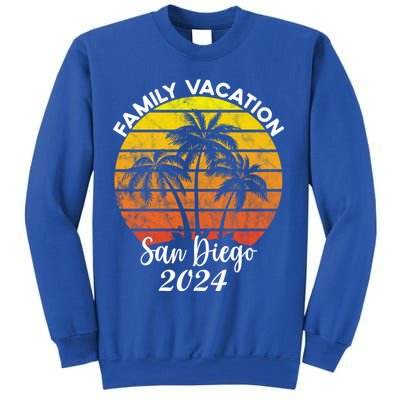 Family Vacation San Diego 2024 Matching Family Beach Sweatshirt
