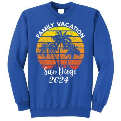 Family Vacation San Diego 2024 Matching Family Beach Sweatshirt