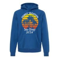 Family Vacation San Diego 2024 Matching Family Beach Premium Hoodie