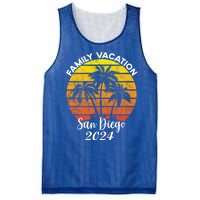 Family Vacation San Diego 2024 Matching Family Beach Mesh Reversible Basketball Jersey Tank