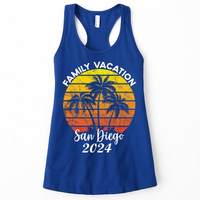 Family Vacation San Diego 2024 Matching Family Beach Womens Tank Top