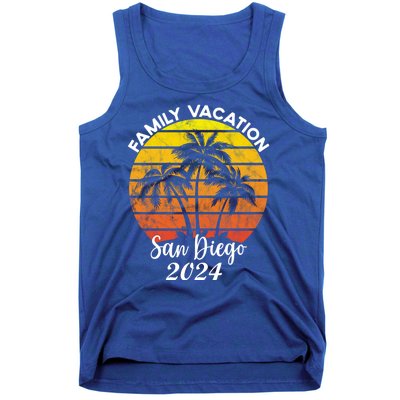 Family Vacation San Diego 2024 Matching Family Beach Tank Top