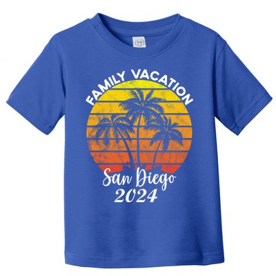 Family Vacation San Diego 2024 Matching Family Beach Toddler T-Shirt