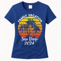 Family Vacation San Diego 2024 Matching Family Beach Womens T-Shirt