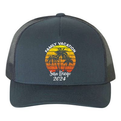 Family Vacation San Diego 2024 Matching Family Beach Yupoong Adult 5-Panel Trucker Hat