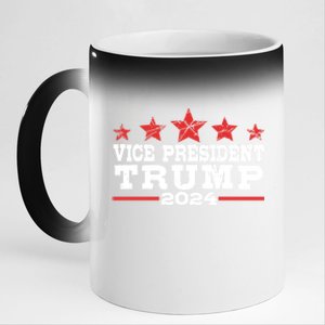 Funny Vp Trump Funny Biden Election Vp Trump 2024 Cute Gift 11oz Black Color Changing Mug