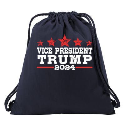 Funny Vp Trump Funny Biden Election Vp Trump 2024 Cute Gift Drawstring Bag