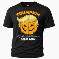 Funny Vintage Trumpkin Make Halloween Great Again Cooling Performance Crew T-Shirt