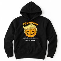 Funny Vintage Trumpkin Make Halloween Great Again Hoodie