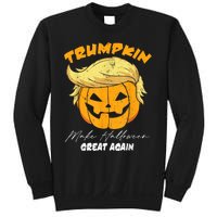 Funny Vintage Trumpkin Make Halloween Great Again Sweatshirt