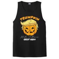 Funny Vintage Trumpkin Make Halloween Great Again PosiCharge Competitor Tank